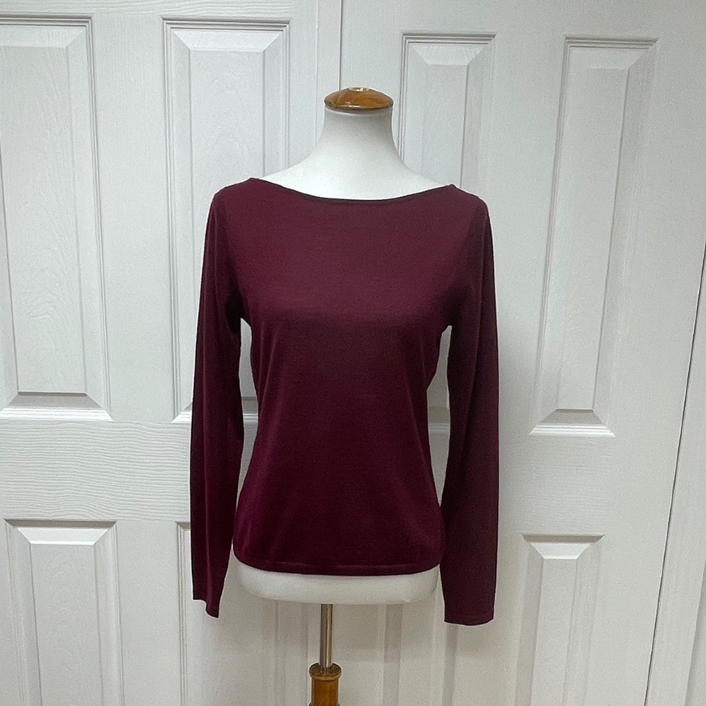The‎ Cashmere Project - California Cashmere Shirttail Crew - Size M - NEW.